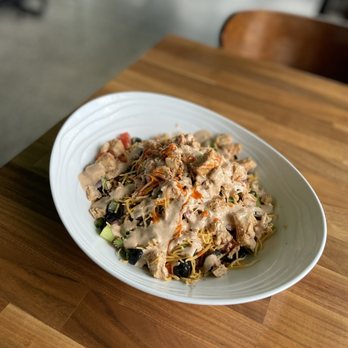CHOP5 Salad Kitchen - Mexican Bowl with Black Olives instead of corn - Salad Near Me - Orlando, Florida