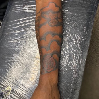 Hypnotique Ink - Working on a sleeve tattoo - Piercing Near Me - Waldorf, Maryland Hypnotique Ink - Working on a sleeve tattoo - Piercing Near Me - Waldorf, Maryland