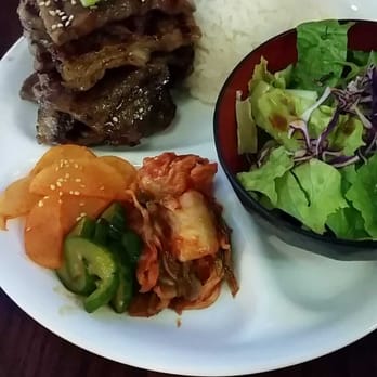 Kimchi House - Kalbi plate - Korean Near Me - Seattle, Washington