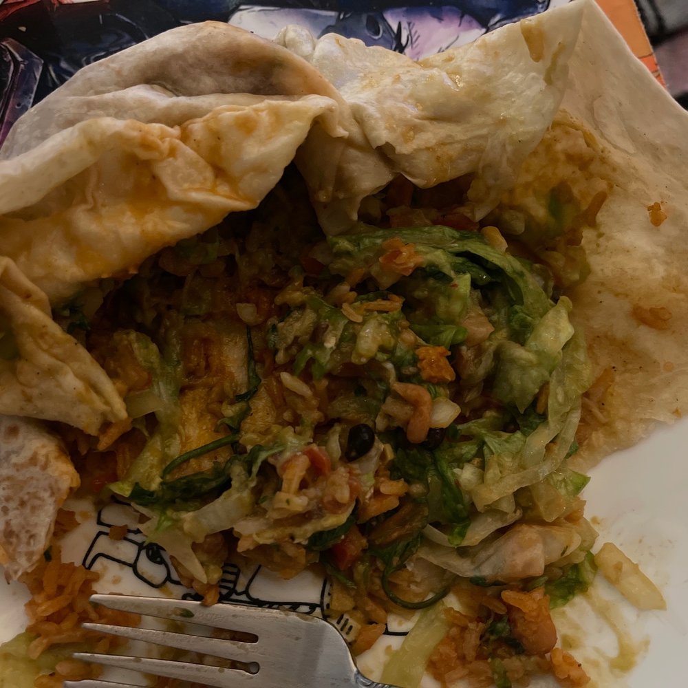 Maya Taqueria - Prospect Heights - Prawn Burrito, super mushy. Tons of onions with only 3 shrimps and my mouth is on fire. - Mexican Near Me - Brooklyn, New York Maya Taqueria - Prospect Heights - Prawn Burrito, super mushy. Tons of onions with only 3 shrimps and my mouth is on fire. - Mexican Near Me - Brooklyn, New York