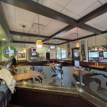 Liberty Burger - Richardson - a view of the dining area - Burgers Near Me - Richardson, Texas Liberty Burger - Richardson - a view of the dining area - Burgers Near Me - Richardson, Texas