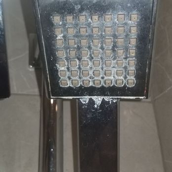 Hilton Miami Downtown - This was the showerhead In the third room we were moved to after the first had ants and spiders crawling - Hotels Near Me - Miami, Florida Hilton Miami Downtown - This was the showerhead In the third room we were moved to after the first had ants and spiders crawling - Hotels Near Me - Miami, Florida