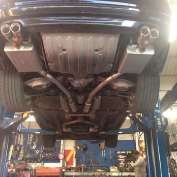 Juans Muffler Shop - Infiniti M45 Magnaflow resonator and Cherry Bomb muffler(bought online) - Auto Repair Near Me - Oxnard, California Juans Muffler Shop - Infiniti M45 Magnaflow resonator and Cherry Bomb muffler(bought online) - Auto Repair Near Me - Oxnard, California