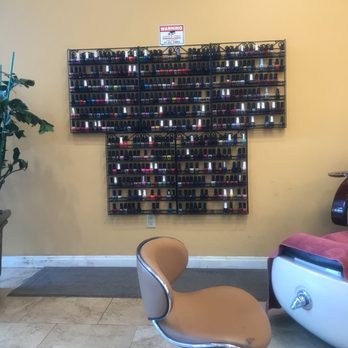 QT Nails - Wall of colors - Nail Salons Near Me - Orange, California QT Nails - Wall of colors - Nail Salons Near Me - Orange, California