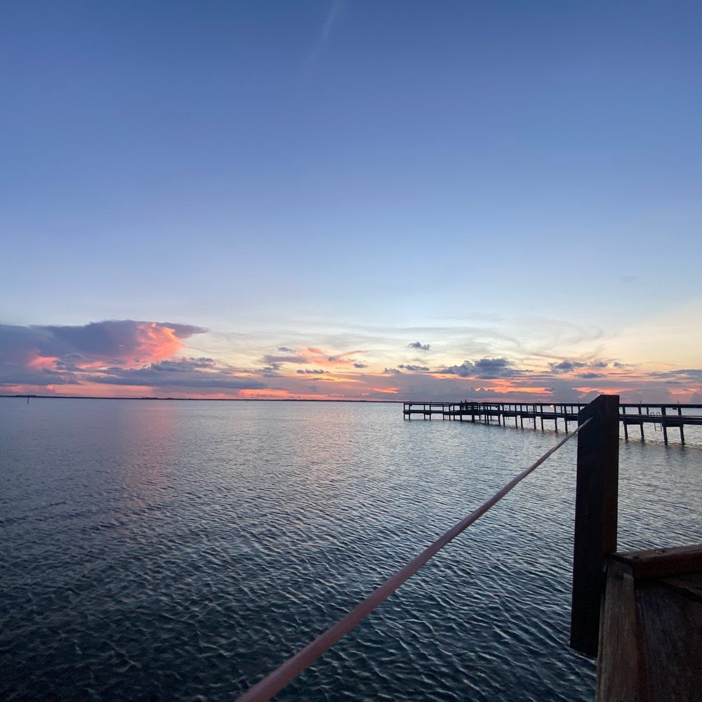 Squid Lips - Sunset view - Seafood Near Me - Cocoa Beach, Florida Squid Lips - Sunset view - Seafood Near Me - Cocoa Beach, Florida