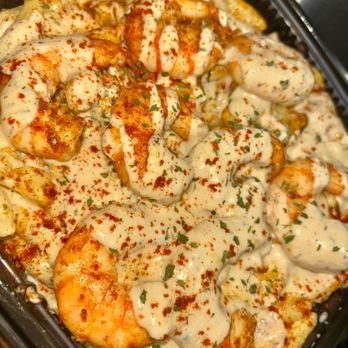 Krazyflava - Krazy Jerk pasta w/ Shrimp - Caterers Near Me Krazyflava - Krazy Jerk pasta w/ Shrimp - Caterers Near Me