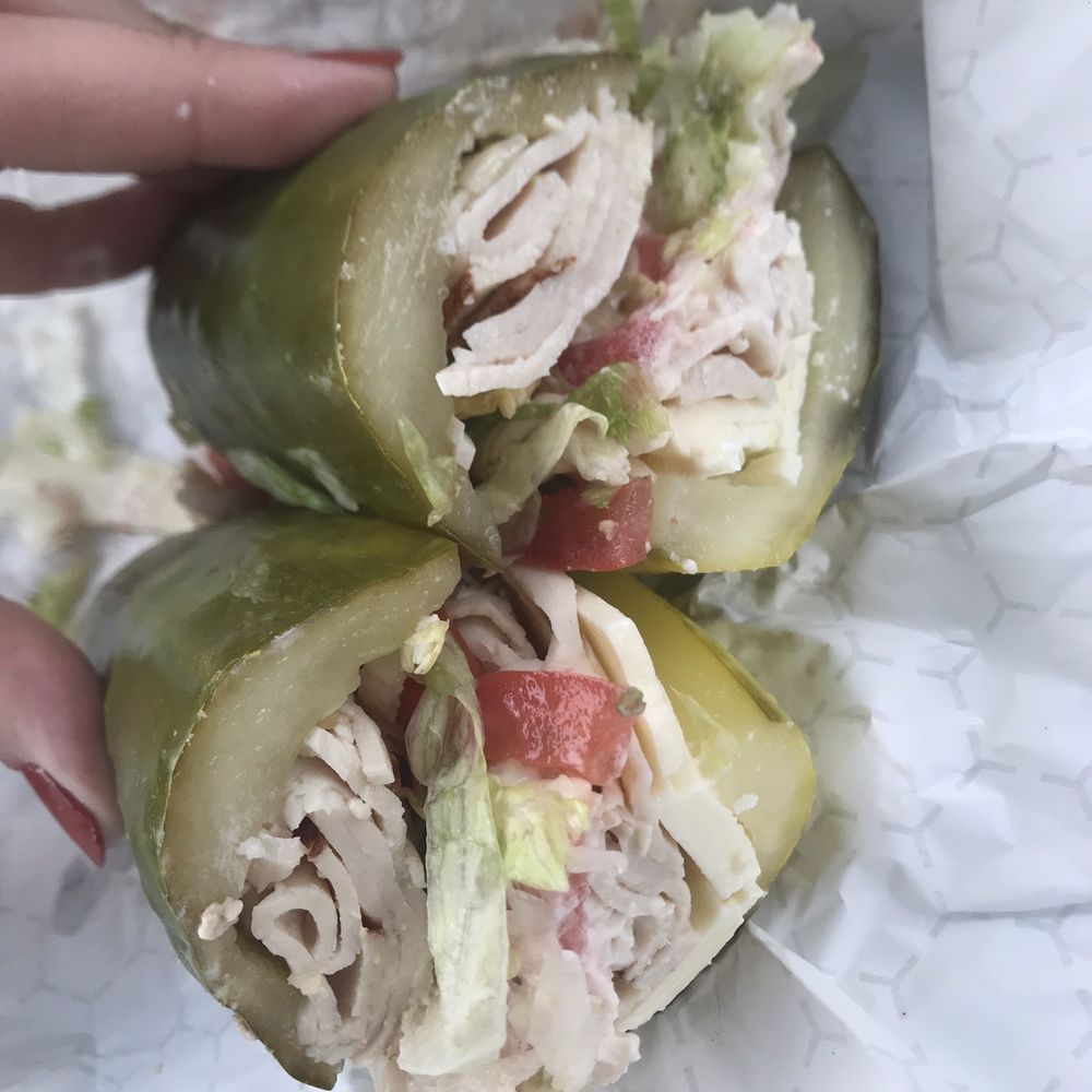 KJ's Pickle Barrel - Pickle hoagie sandwich. Way bigger then it looks. - Delis Near Me - Kingston, Pennsylvania KJ's Pickle Barrel - Pickle hoagie sandwich. Way bigger then it looks. - Delis Near Me - Kingston, Pennsylvania