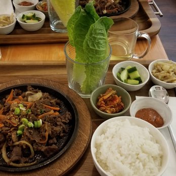 Bapsang - Deliciously presented bulgogi. - Korean Near Me - North Kingstown, Rhode Island
