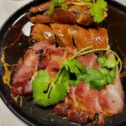 BBQ pork soya chicken combo