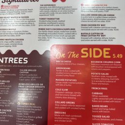 Menu page 1. Menu page 1.