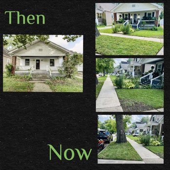 Motor Mouth Mowing - then now - Lawn Services Near Me Motor Mouth Mowing - then now - Lawn Services Near Me