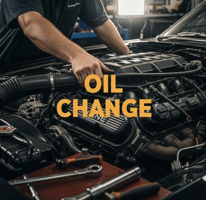 Oil Changes - Keep your car running smoothly with our fast, reliable oil change services. We use top-quality oils and filters to protect your engine and extend vehicle life. Whether you drive daily or just need seasonal maintenance, our certified team ensures efficient, mess-free oil changes—every time. Trust us to get you back on the road quickly, safely, and with a smile! Oil Changes - Keep your car running smoothly with our fast, reliable oil change services. We use top-quality oils and filters to protect your engine and extend vehicle life. Whether you drive daily or just need seasonal maintenance, our certified team ensures efficient, mess-free oil changes—every time. Trust us to get you back on the road quickly, safely, and with a smile!