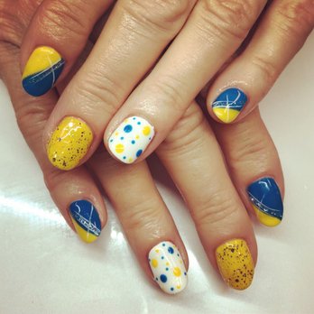 Natural Nails - Go WARRIORS!!! I how creative Tracey is!!! - Nail Salons Near Me - Galt, California Natural Nails - Go WARRIORS!!! I how creative Tracey is!!! - Nail Salons Near Me - Galt, California