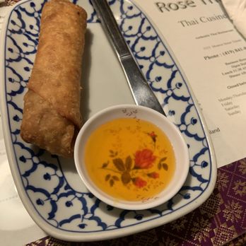Rose-Thai Restaurant - egg roll. pork and vegetables - Thai Near Me - Toledo, Ohio Rose-Thai Restaurant - egg roll. pork and vegetables - Thai Near Me - Toledo, Ohio