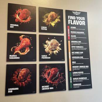 Wingstop - Flavor wall - Chicken Wings Near Me - New Orleans, Louisiana Wingstop - Flavor wall - Chicken Wings Near Me - New Orleans, Louisiana