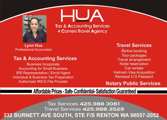 HUA TAX AND ACCOUNTING SERVICE - Updated October 2025 - 11 Reviews ...