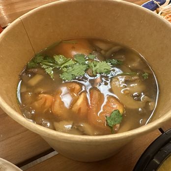 Line Thai Cafe - Tom Kha-- maybe pass on this. Not good. - Thai Near Me - Alpine, Texas Line Thai Cafe - Tom Kha-- maybe pass on this. Not good. - Thai Near Me - Alpine, Texas