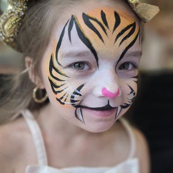 Dixie Land - Face Painting Nashville - Tiger - Face Painting Near Me - Nashville, Tennessee