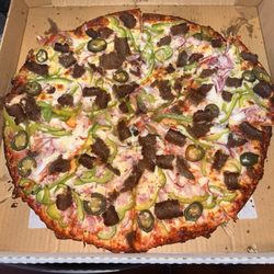 Tandoori Pizza And Indian Punjabi Food - 43. Copenhagen Gyro Pizza