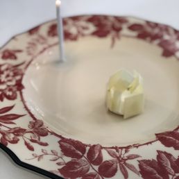 Little White Chocolate Mousse Bite