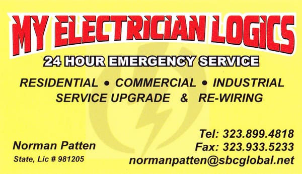 My Electrician Logics Logo