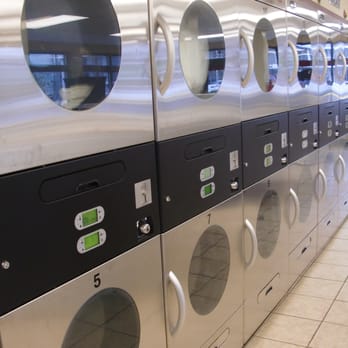 The Clothesline - Row of 30 lb Dryers - Laundromat Near Me - Bozeman, Montana