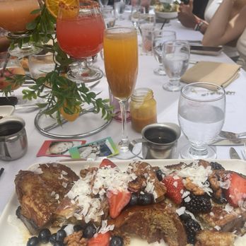 FIVE on the Hill - Banana coconut French toast - Cocktail Bars Near Me - Universal City, California