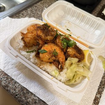 Little Aloha - Garlic shrimp (full order) 8 shrimp - Hawaiian Near Me - San Francisco, California