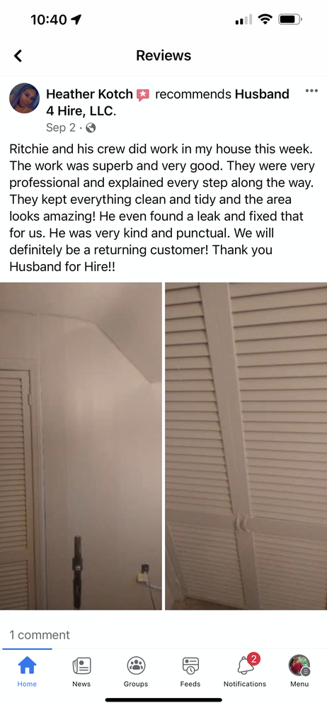 Slide of Husband 4 Hire