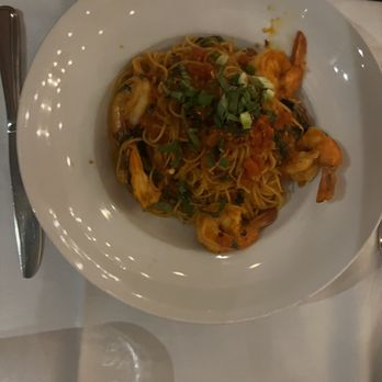 Cafe Santorini - SHRIMP CAPELLINI AL CHECCA - Italian Near Me - Pasadena, California