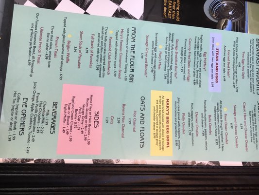 Menu photo 8 Mary's Diner - Geneva Geneva, OH Menu photo 8 Mary's Diner - Geneva Geneva, OH