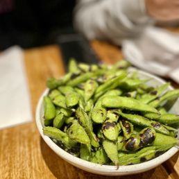Grilled Edamame