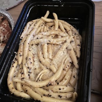 Naples Street Food - Bland no cheese sauce with half a pound of black pepper with a side of cough - Pizza Near Me - Oceanside, New York