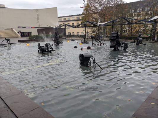 Tinguely Fountain by null