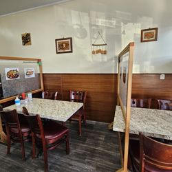Jin Joo Korean Restaurant - Our table