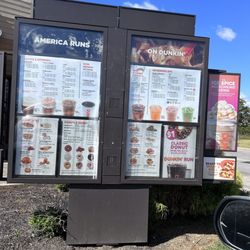 Dunkin' - Drive they menu