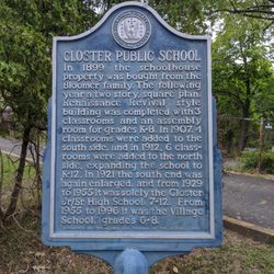 Closter Public School Historical Marker - Closter Public School Historical Marker