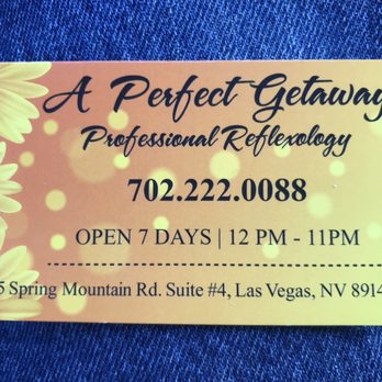 A Perfect Getaway Foot Spa - Reflexology Near Me - Las Vegas, Nevada A Perfect Getaway Foot Spa - Reflexology Near Me - Las Vegas, Nevada