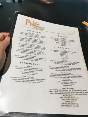 Menu photo 4 Pho Cafe Louisville, KY