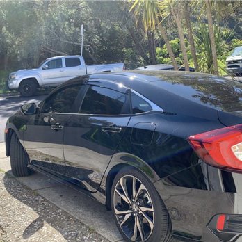Lion Window Tinting - 20% in back &35% in front all ceramic tint! - Car Window Tinting Near Me - San Mateo, California