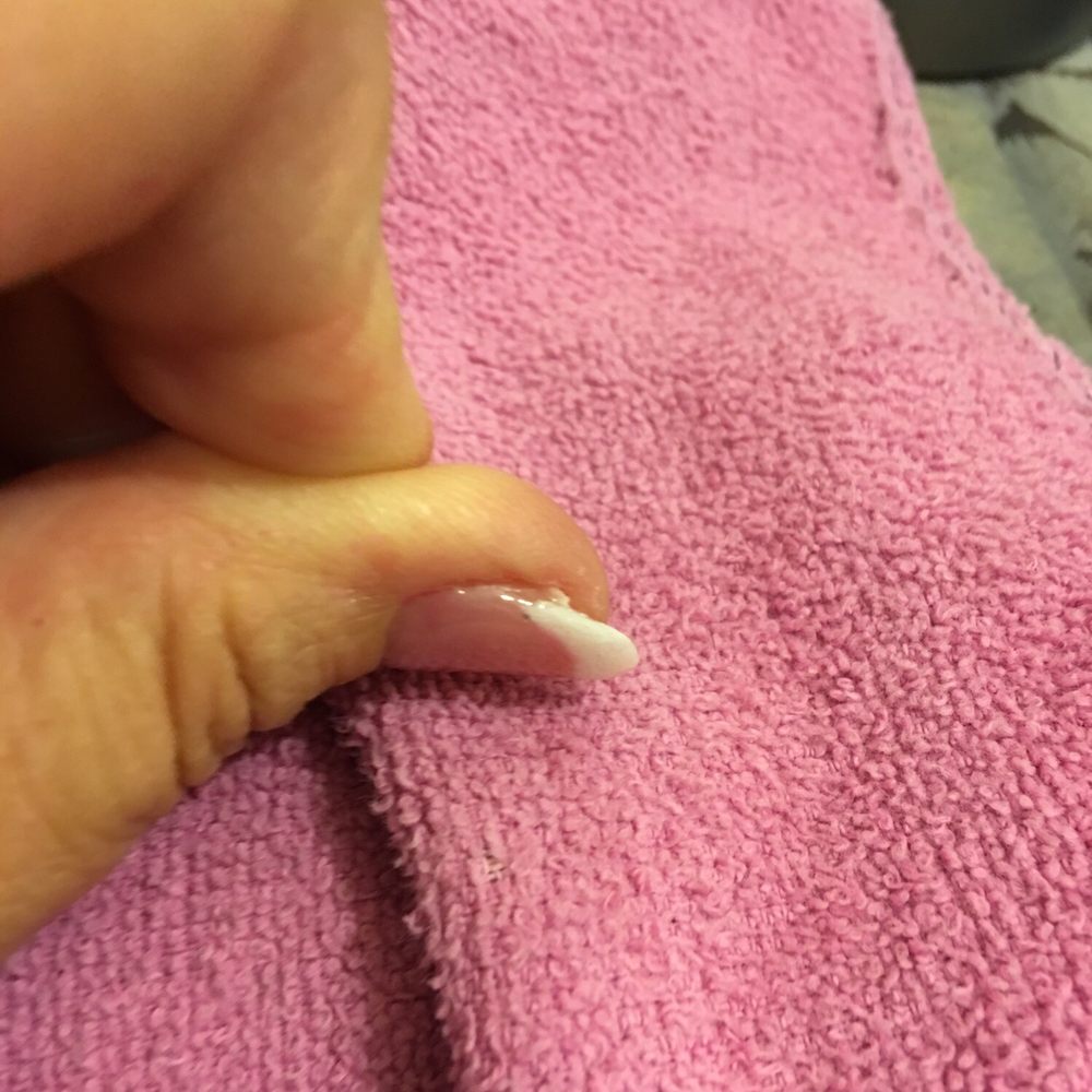 Athena Nail Boutique - Poor filing - Nail Salons Near Me - Albuquerque, New Mexico