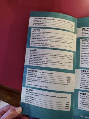 Menu photo 3 Casa Herrera Abilene, TX