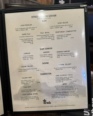 Menu photo 8 Fuji Mountain Philadelphia, PA Menu photo 8 Fuji Mountain Philadelphia, PA