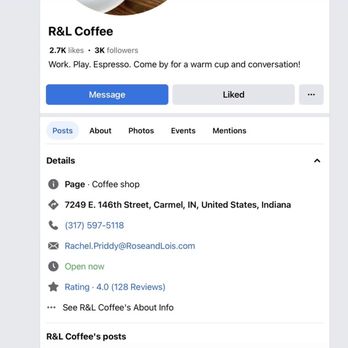 Rose & Lois - Facebook shows open but they were closed - Coffee & Tea Near Me - Carmel, Indiana Rose & Lois - Facebook shows open but they were closed - Coffee & Tea Near Me - Carmel, Indiana