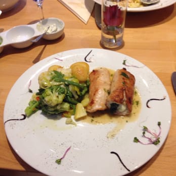 Latio - Turkey stuffed with mozzarella, tomato, and spinach. - Italian Near Me - Cologne, NW