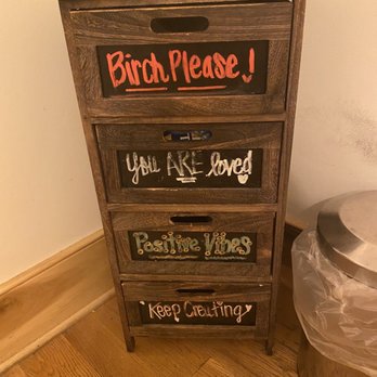 White Birch Juice - Bathroom storage with positive words!! - Juice Bars & Smoothies Near Me - Abingdon, Virginia White Birch Juice - Bathroom storage with positive words!! - Juice Bars & Smoothies Near Me - Abingdon, Virginia