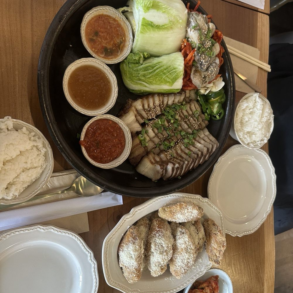 BORI Korean Kitchen - bossam and snow wings - Korean Near Me - Bellevue, Washington