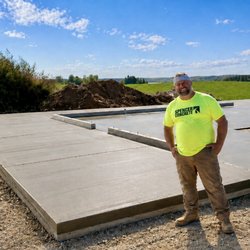 Spencer Concrete - Concrete slab and porch