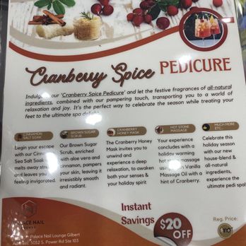Palace Nail Lounge Gilbert - Just had the most amazing pedicure! 60 min of bliss! All natural ingredients! - Nail Salons Near Me - Mesa, Arizona