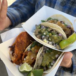 a person holding a plate of tacos a person holding a plate of tacos
